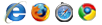 Internet Explorer, Firefox, Safari y Chrome compatible
